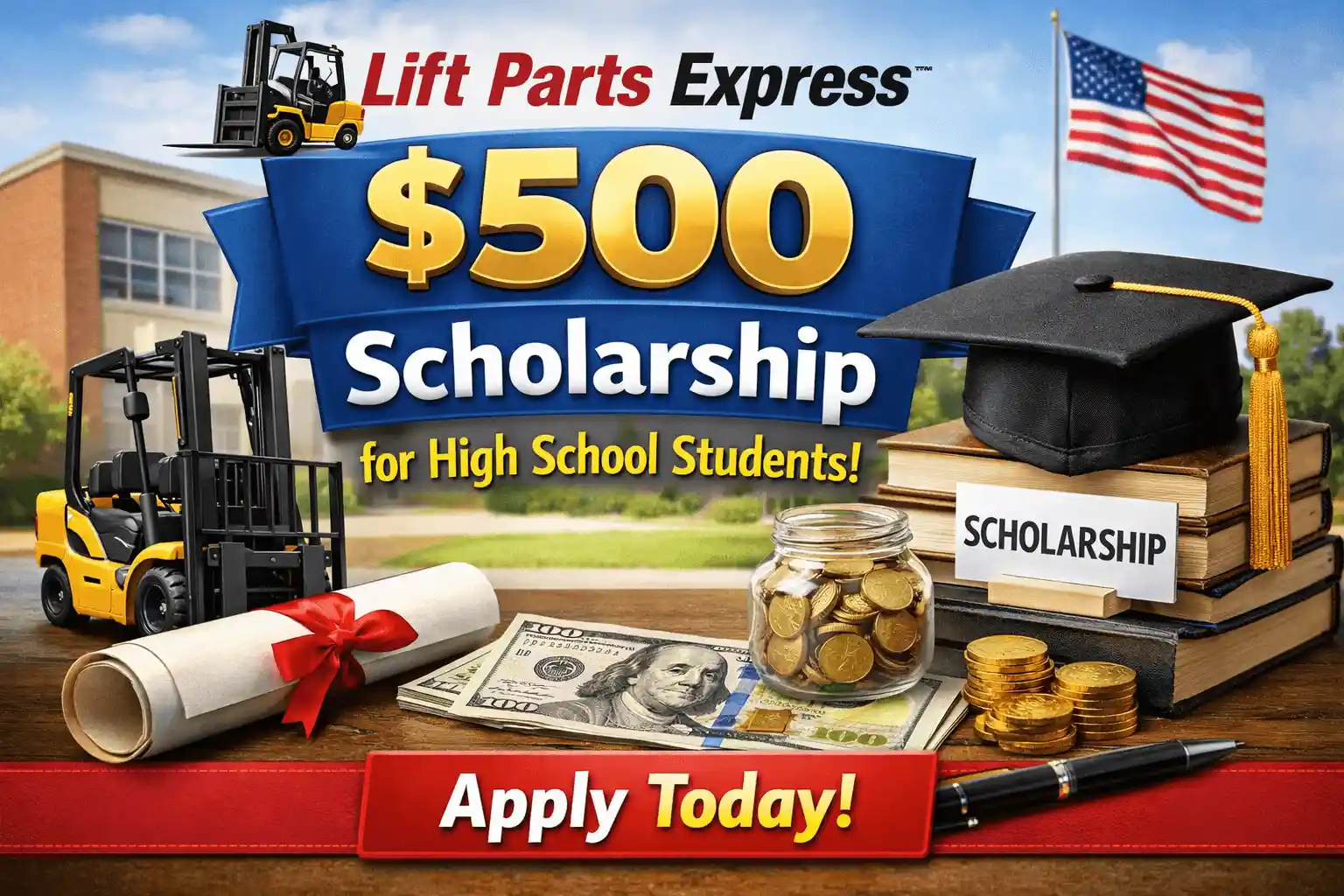 Lift Parts Express High School Scholarship