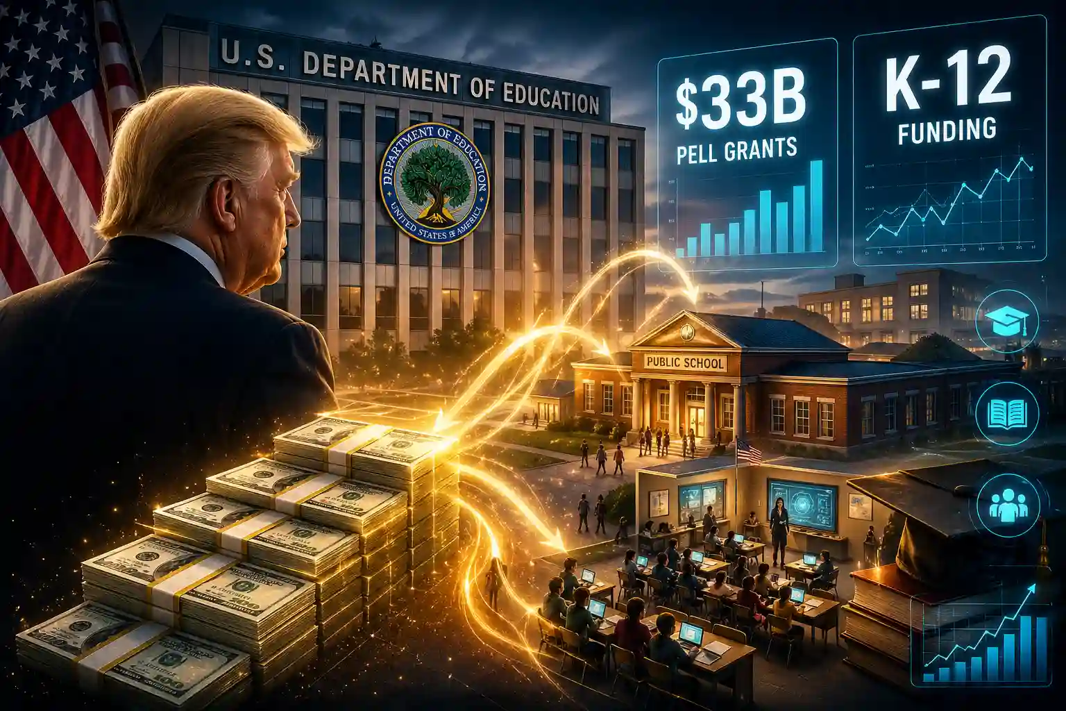 Donal trump educational grants